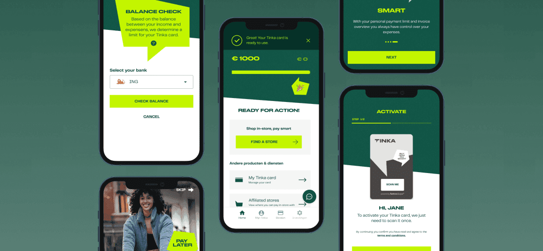 Tinka fintech mobile app